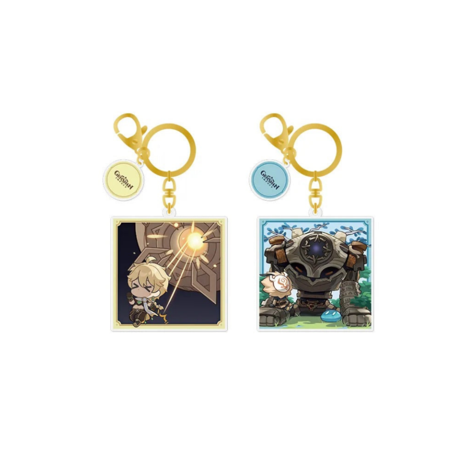 miHoYo Genshin Impact Game Art Exhibition 2023 Chibi Acrylic Keychain Series-Ruin Guard-miHoYo-Ace Cards & Collectibles