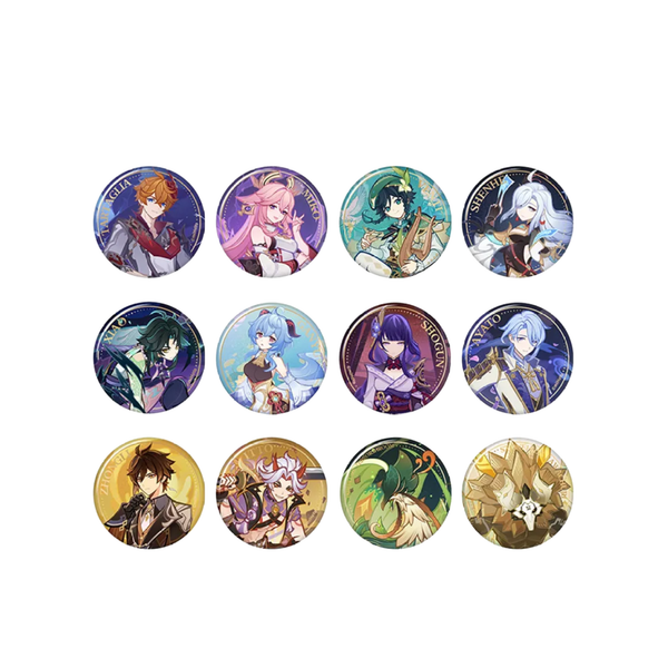 miHoYo Genshin Impact Genius Invokation TCG Badge-Ganyu-miHoYo-Ace Cards & Collectibles