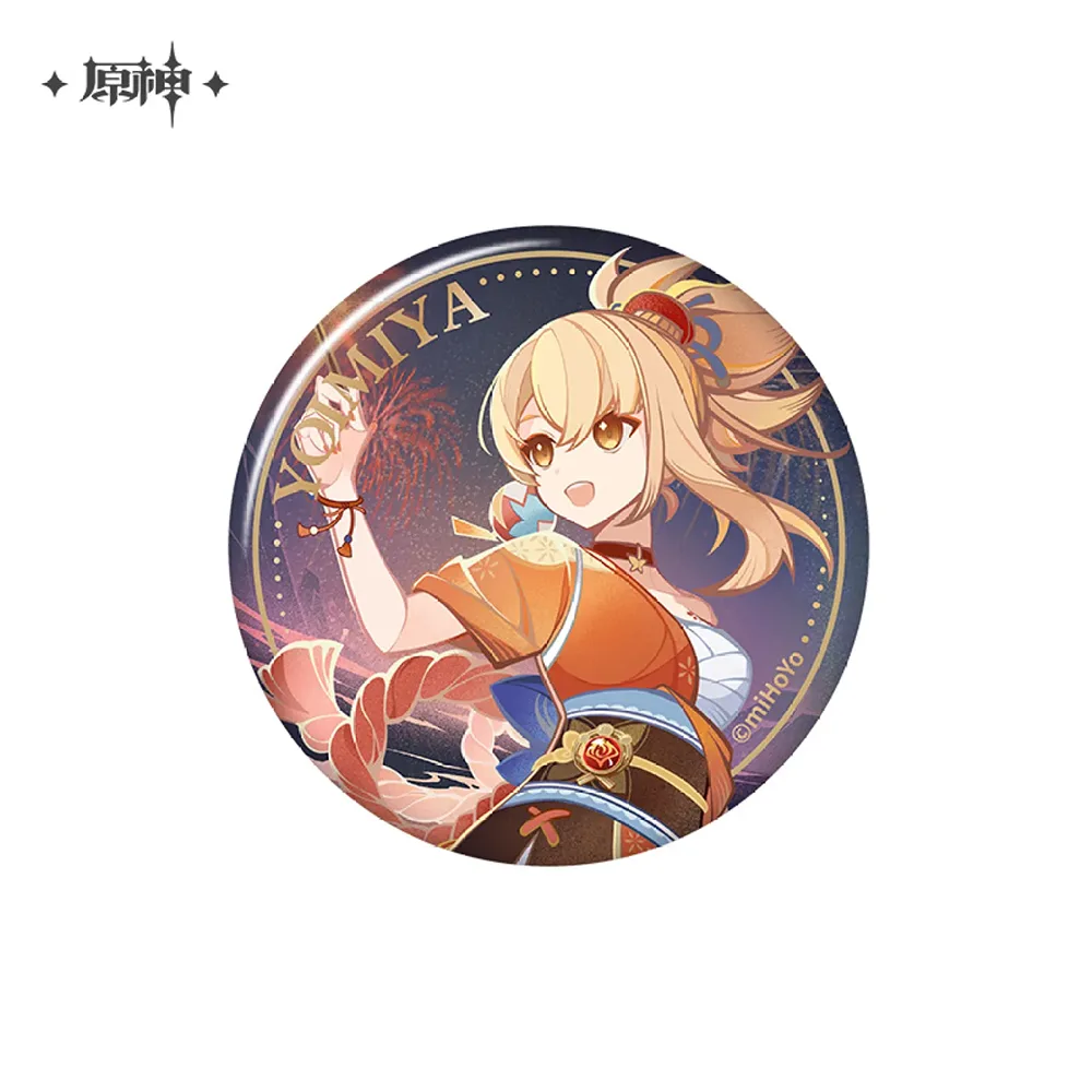 miHoYo Genshin Impact Genius Invokation TCG Badge-Yoimiya-miHoYo-Ace Cards &amp; Collectibles