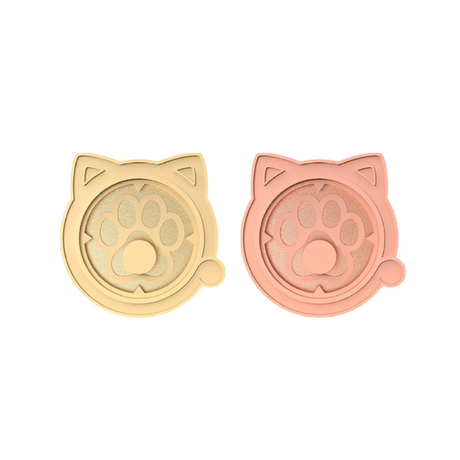miHoYo Genshin Impact Genius Invokation TCG Cat Paw Badge Holder-Gold-miHoYo-Ace Cards & Collectibles