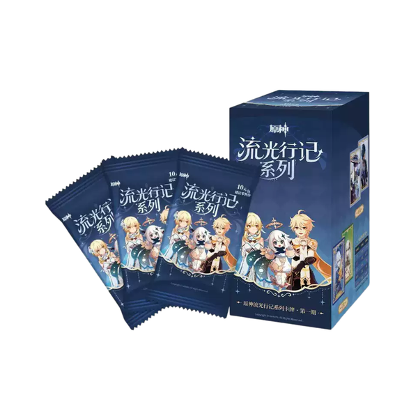 miHoYo Genshin Impact Glowing Travelogue Card Series-Single Pack (Random)-miHoYo-Ace Cards & Collectibles