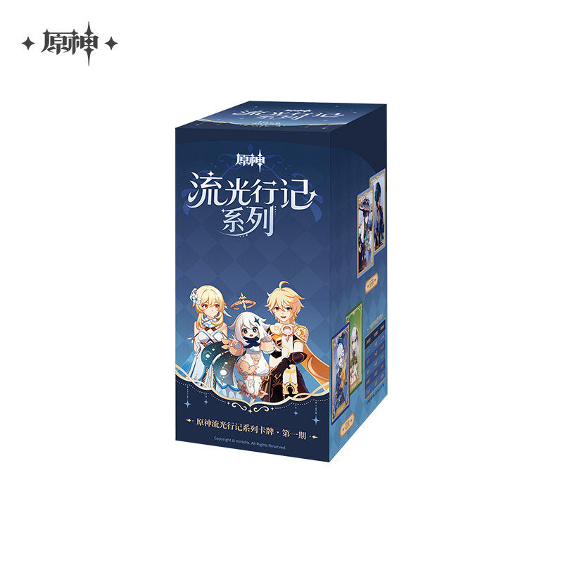 miHoYo Genshin Impact Glowing Travelogue Card Series-Whole Box (18pcs)-miHoYo-Ace Cards & Collectibles