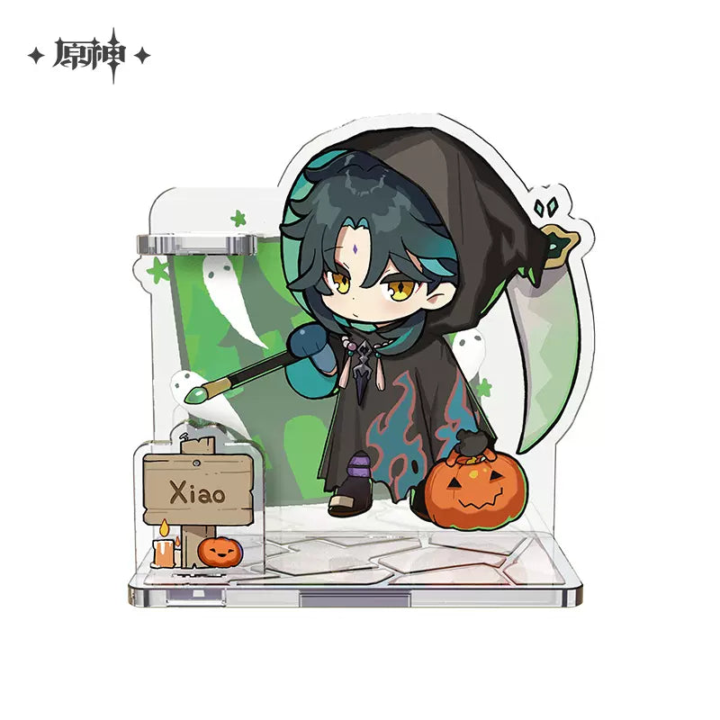miHoYo Genshin Impact Halloween Themed Chibi Character Pen Holder-Diluc-miHoYo-Ace Cards & Collectibles