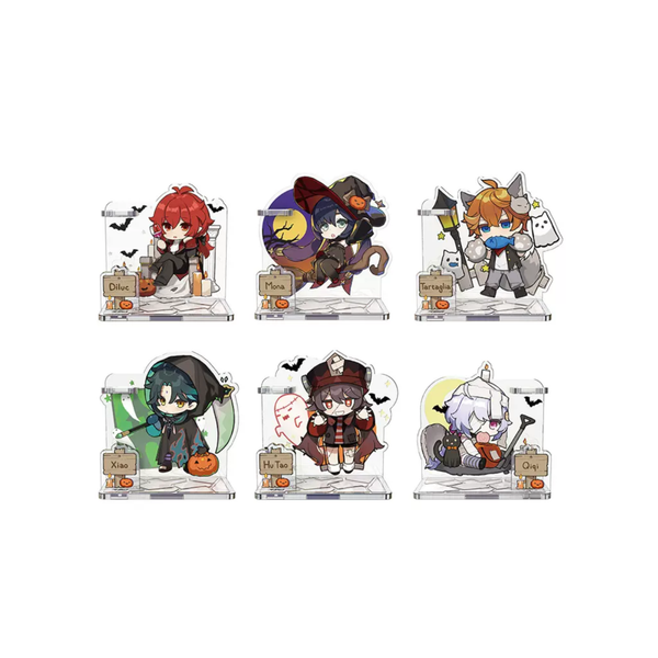 miHoYo Genshin Impact Halloween Themed Chibi Character Pen Holder-Diluc-miHoYo-Ace Cards & Collectibles