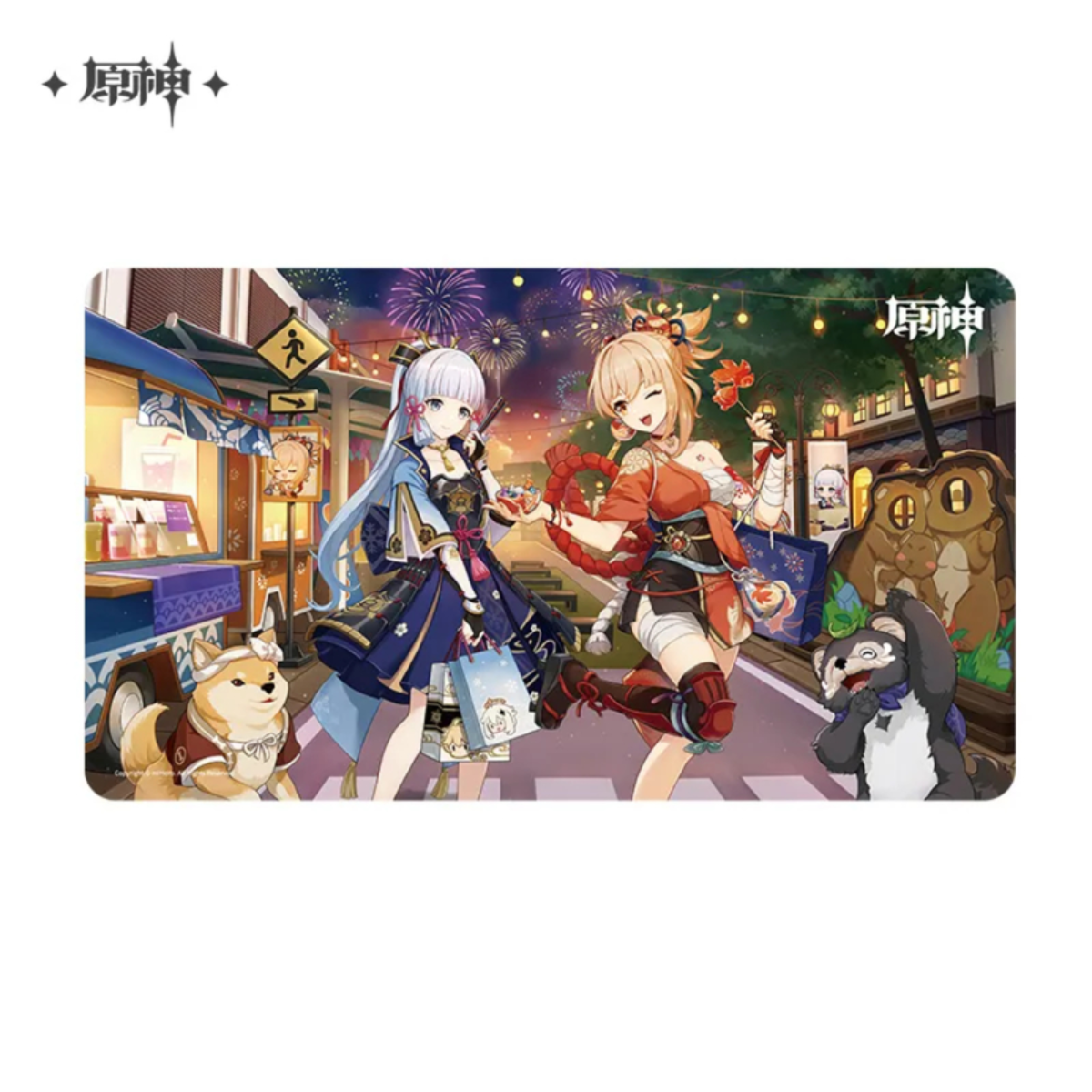 miHoYo Genshin Impact &quot;Hanasaki City Series&quot; Merchandise-Mouse Pad-miHoYo-Ace Cards &amp; Collectibles