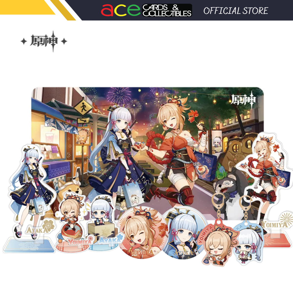 miHoYo Genshin Impact &quot;Hanasaki City Series&quot; Merchandise-Mouse Pad-miHoYo-Ace Cards &amp; Collectibles