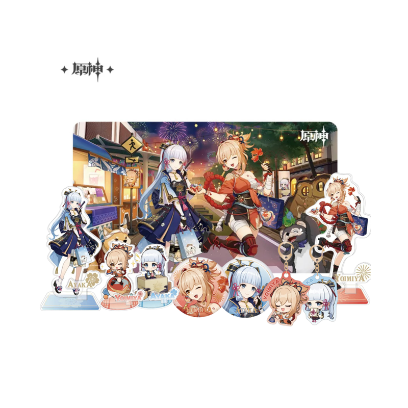 miHoYo Genshin Impact "Hanasaki City Series" Merchandise-Mouse Pad-miHoYo-Ace Cards & Collectibles