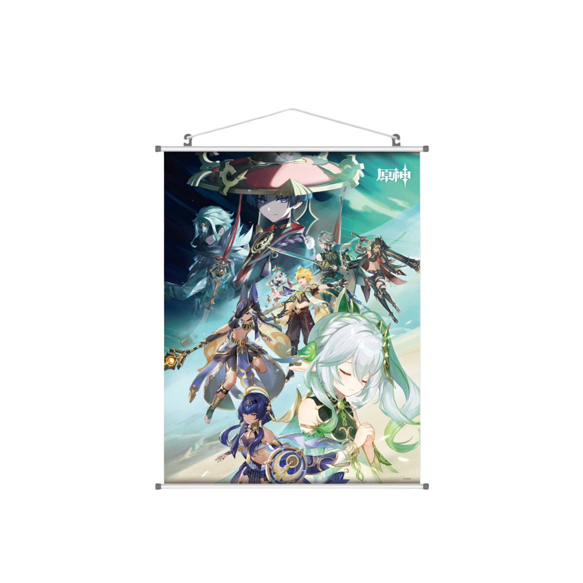 miHoYo Genshin Impact Hanging Canvas "King Deshret and the Three Magi"-miHoYo-Ace Cards & Collectibles