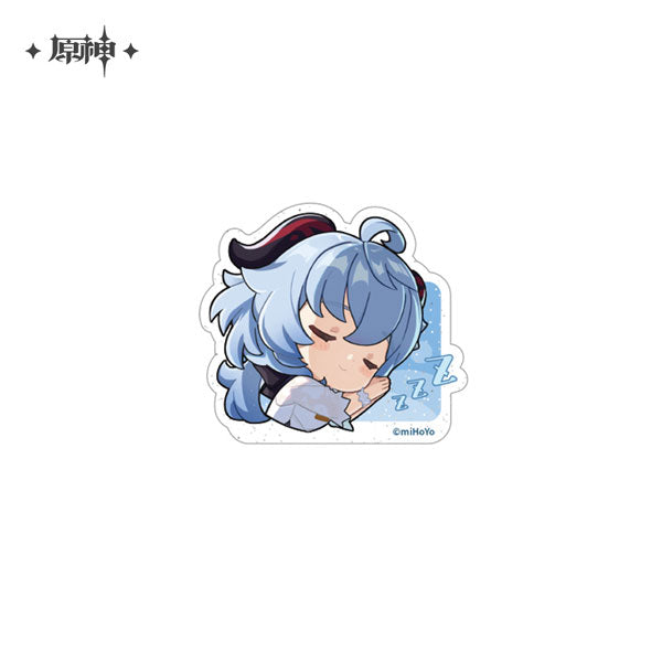 miHoYo Genshin Impact HeyTea Themed Ganyu/Shenhe Merch-Ganyu-AC-miHoYo-Ace Cards & Collectibles