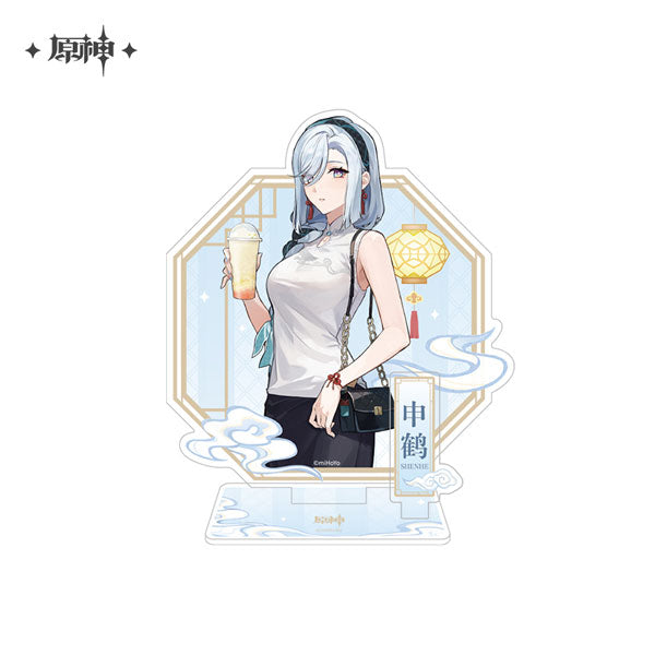 miHoYo Genshin Impact HeyTea Themed Ganyu/Shenhe Merch-Shenhe-AS-miHoYo-Ace Cards & Collectibles