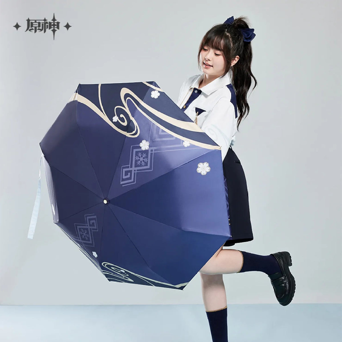 miHoYo Genshin Impact Kamisato Ayaka Impression Folding Umbrella-miHoYo-Ace Cards &amp; Collectibles