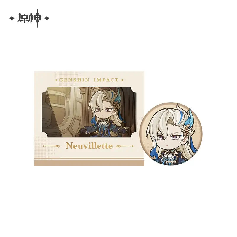 miHoYo Genshin Impact Lean, Mean, Cleaning Machine! Merchandise-Neuv Badge & Card-miHoYo-Ace Cards & Collectibles