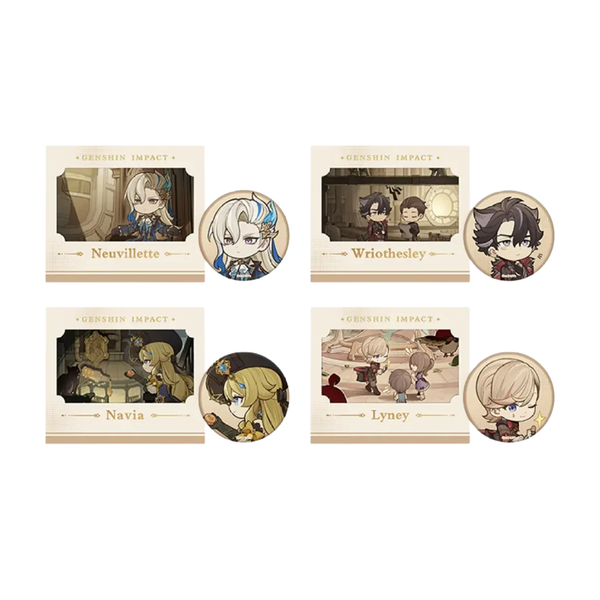 miHoYo Genshin Impact Lean, Mean, Cleaning Machine! Merchandise-Neuv Badge & Card-miHoYo-Ace Cards & Collectibles