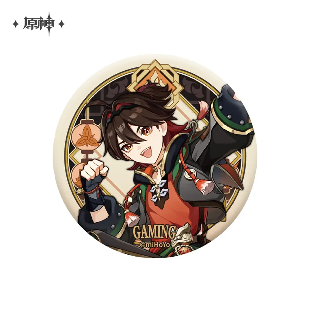 miHoYo Genshin Impact Liyue Character Tin Badge-Gaming-miHoYo-Ace Cards &amp; Collectibles