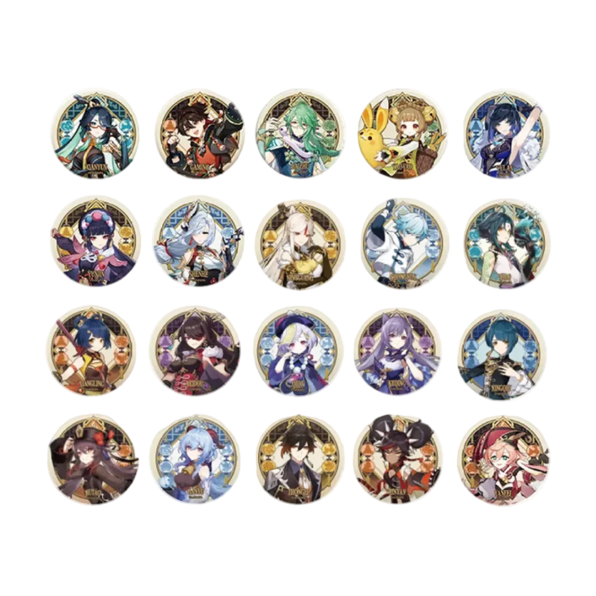 miHoYo Genshin Impact Liyue Character Tin Badge-Xianyun-miHoYo-Ace Cards & Collectibles