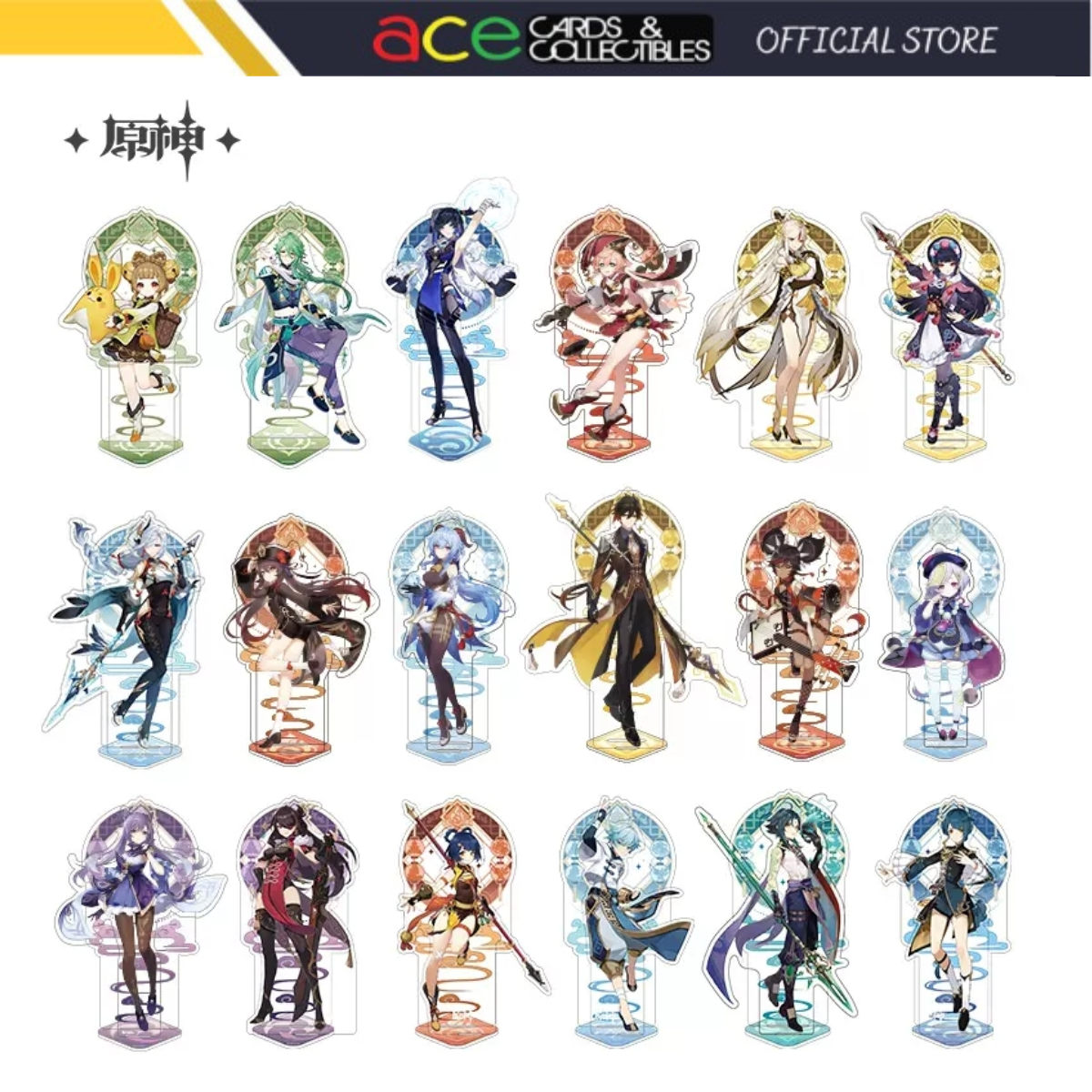 miHoYo Genshin Impact -Liyue Theme Series Characters Acrylic Stand-Yelan-miHoYo-Ace Cards & Collectibles