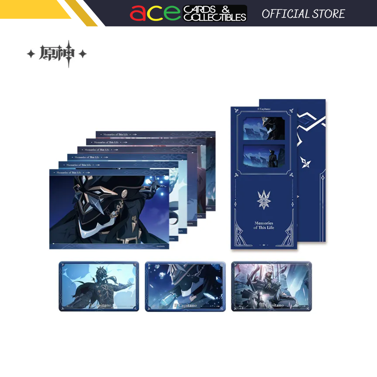 miHoYo Genshin Impact "Memories of This Life" Merchandise-Type A-miHoYo-Ace Cards & Collectibles