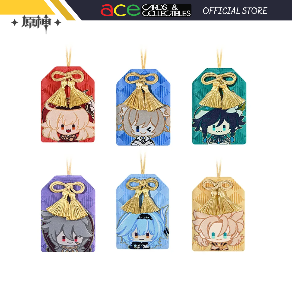miHoYo Genshin Impact Mondstadt Character Omamori Charm-Klee-miHoYo-Ace Cards &amp; Collectibles