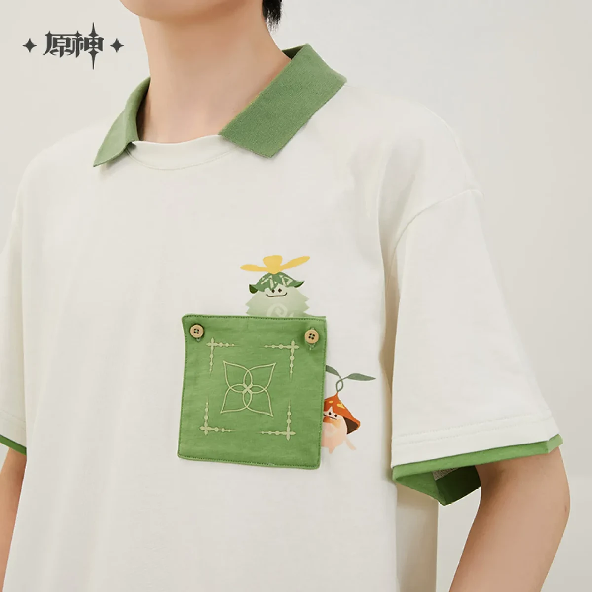 miHoYo Genshin Impact Nahida Impression T-Shirt-White (L)-miHoYo-Ace Cards & Collectibles