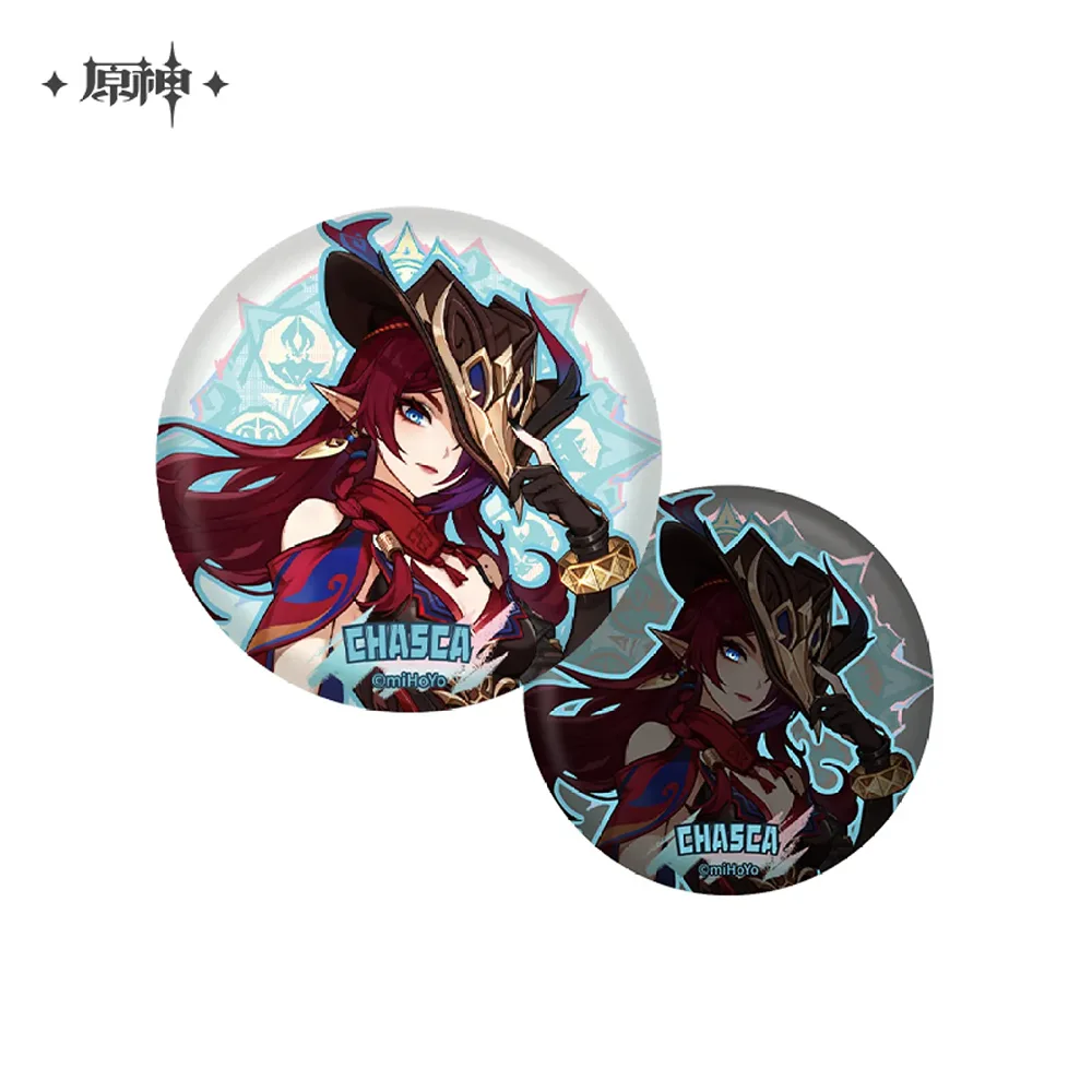 miHoYo Genshin Impact Natlan Character Badge-Chasca-miHoYo-Ace Cards & Collectibles