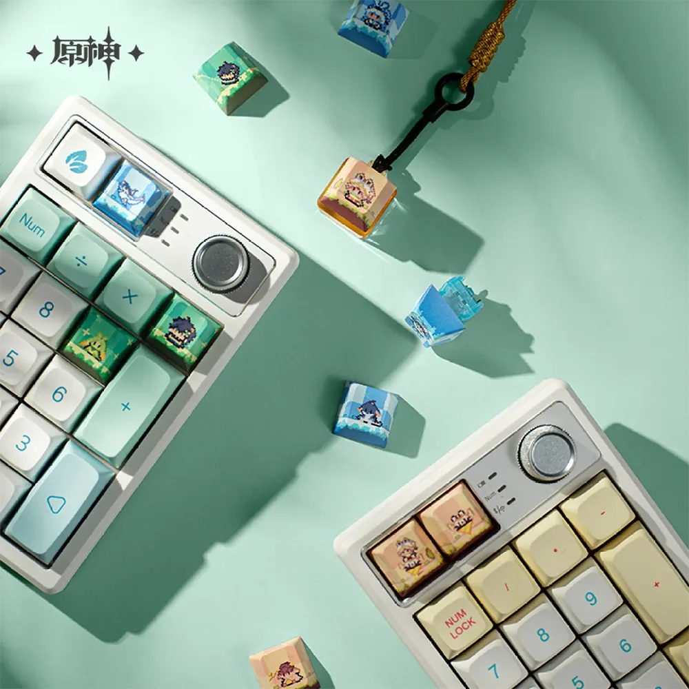 miHoYo Genshin Impact Natlan Colorful Pixels Series: Kinich "Keycap Set"-miHoYo-Ace Cards & Collectibles