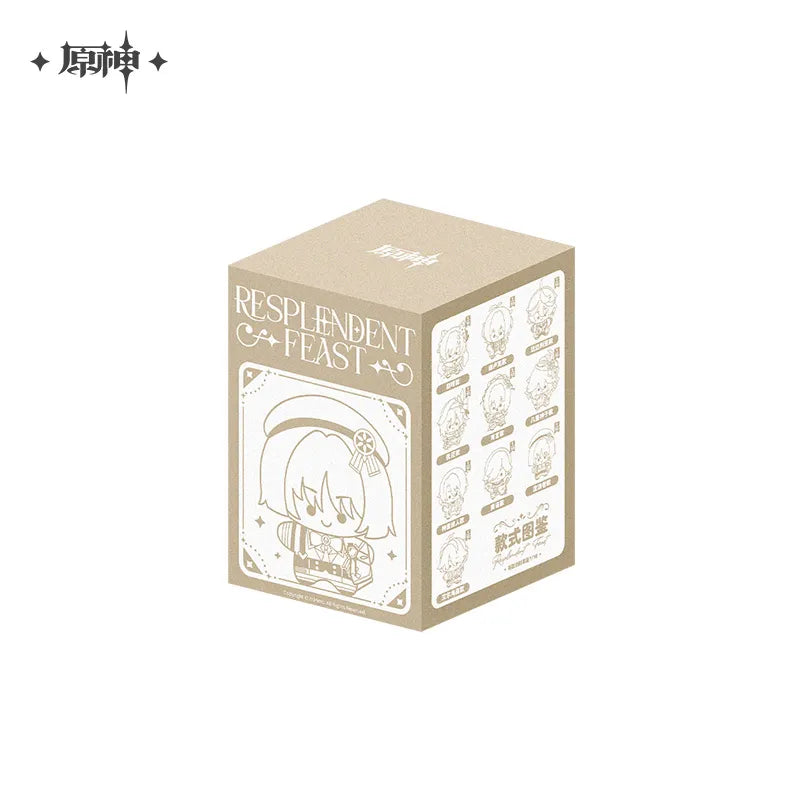 miHoYo Genshin Impact Resplendent Feast Chibi Plushie Blind Box-Single Box (Random)-miHoYo-Ace Cards & Collectibles