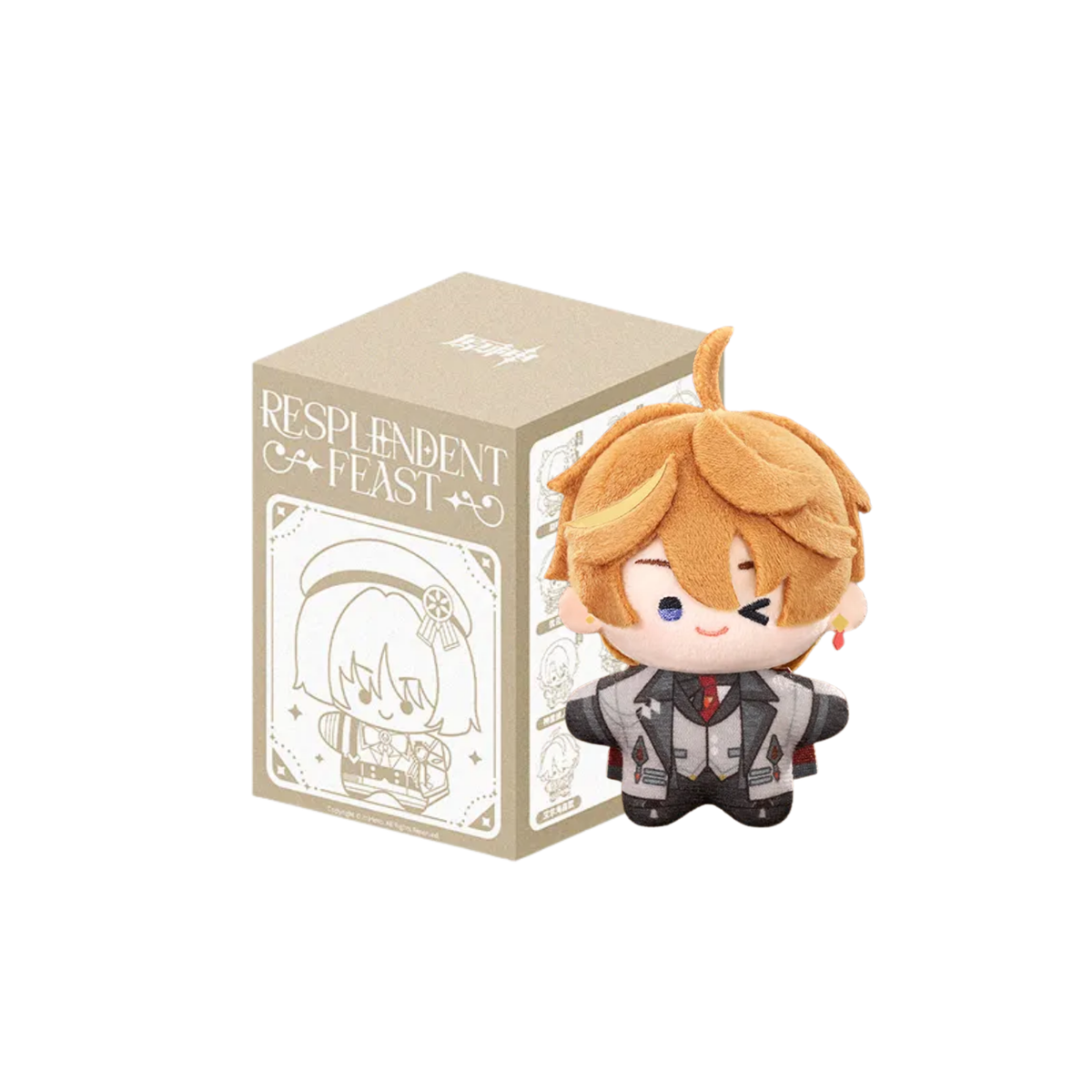 miHoYo Genshin Impact Resplendent Feast Chibi Plushie Blind Box-Single Box (Random)-miHoYo-Ace Cards & Collectibles