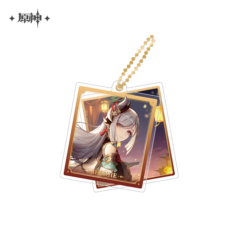 miHoYo Genshin Impact Slide Acrylic Keychain Series-Aether-miHoYo-Ace Cards & Collectibles