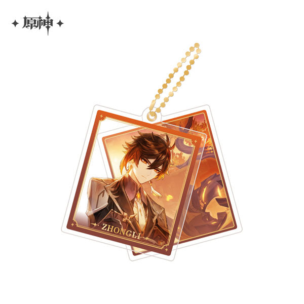 miHoYo Genshin Impact Slide Acrylic Keychain Series-Aether-miHoYo-Ace Cards & Collectibles