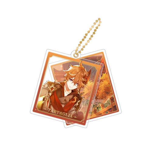 miHoYo Genshin Impact Slide Acrylic Keychain Series-Aether-miHoYo-Ace Cards & Collectibles