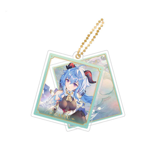 miHoYo Genshin Impact Slide Acrylic Keychain Series-Aether-miHoYo-Ace Cards & Collectibles