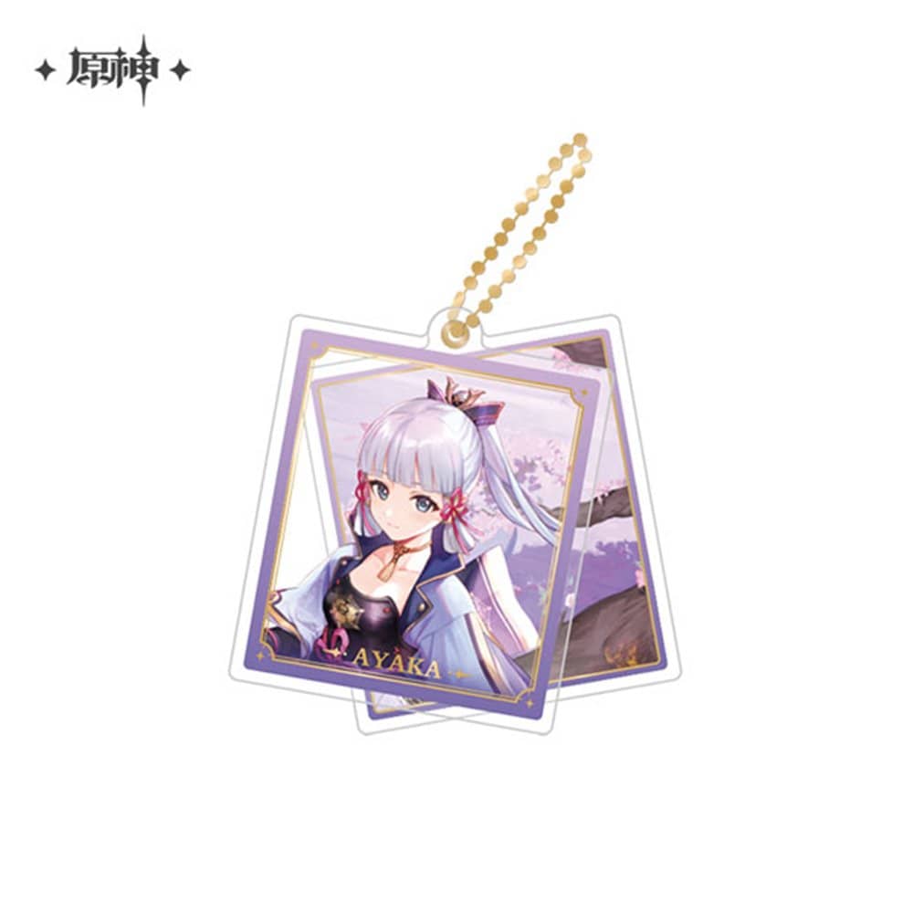 miHoYo Genshin Impact Slide Acrylic Keychain Series-Aether-miHoYo-Ace Cards & Collectibles
