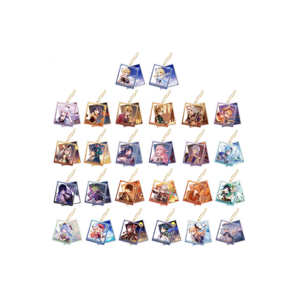 miHoYo Genshin Impact Slide Acrylic Keychain Series-Aether-miHoYo-Ace Cards & Collectibles