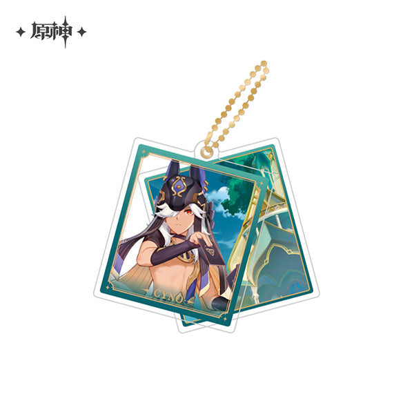 miHoYo Genshin Impact Slide Acrylic Keychain Series-Cyno-miHoYo-Ace Cards & Collectibles