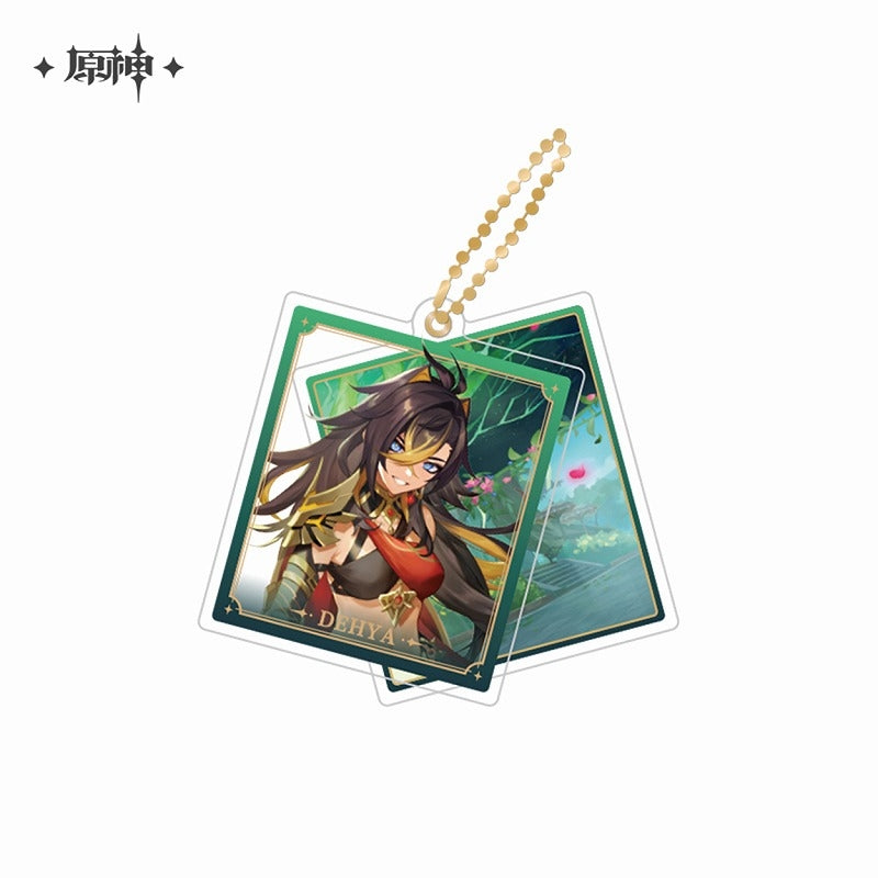 miHoYo Genshin Impact Slide Acrylic Keychain Series-Dehya-miHoYo-Ace Cards & Collectibles