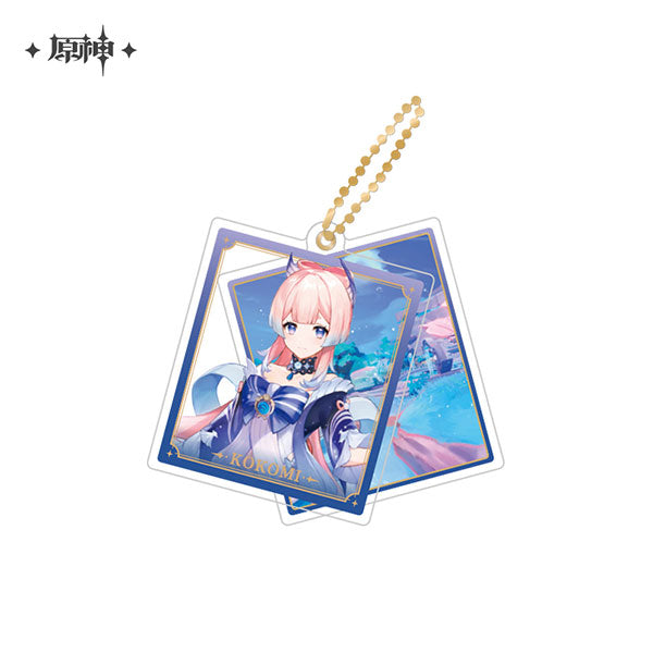 miHoYo Genshin Impact Slide Acrylic Keychain Series-Kokomi-miHoYo-Ace Cards & Collectibles
