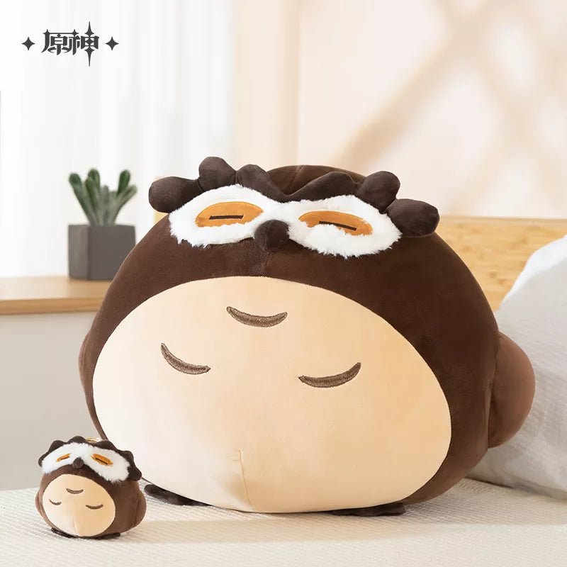 miHoYo -Genshin Impact- Small Plushie Keychain Tevyat Zoo Diluc &quot;Noctua Owl&quot; (10cm ver.)-miHoYo-Ace Cards &amp; Collectibles