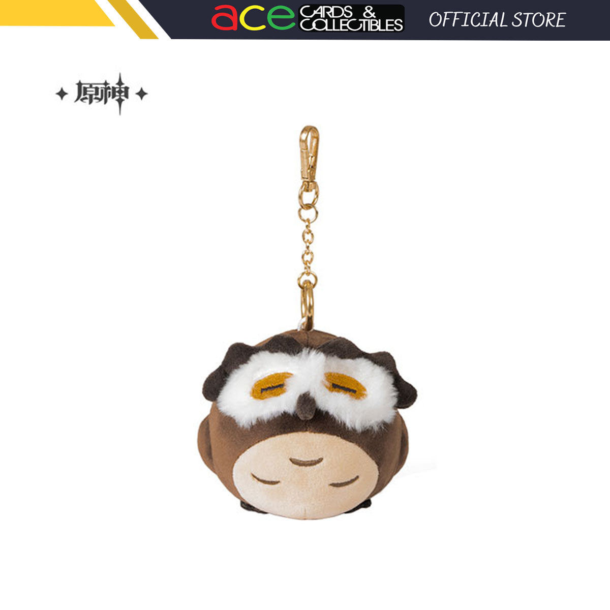 miHoYo -Genshin Impact- Small Plushie Keychain Tevyat Zoo Diluc "Noctua Owl" (10cm ver.)-miHoYo-Ace Cards & Collectibles