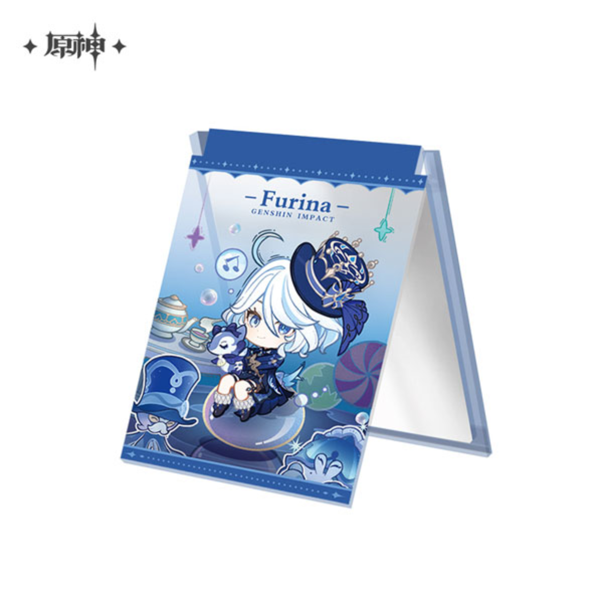 miHoYo Genshin Impact Starlit Letter Series Acrylic Folding Mirror-Furina-miHoYo-Ace Cards &amp; Collectibles