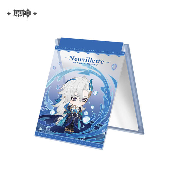 miHoYo Genshin Impact Starlit Letter Series Acrylic Folding Mirror-Neuvillette-miHoYo-Ace Cards &amp; Collectibles