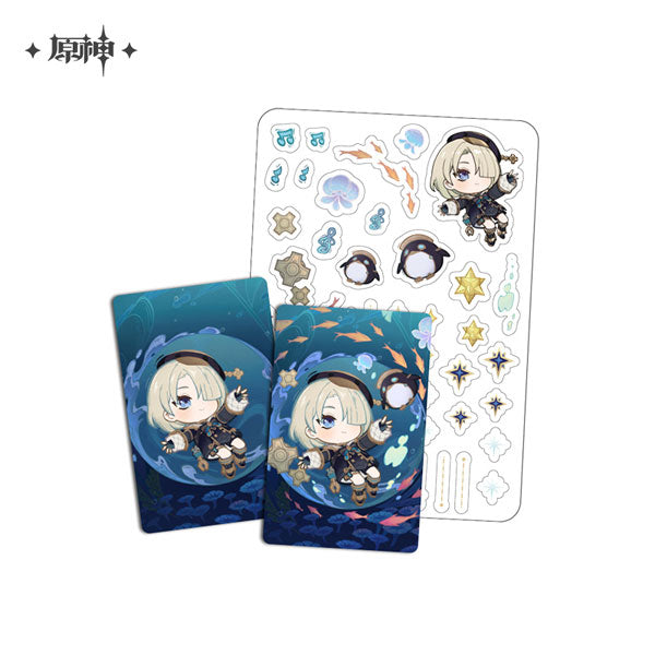 miHoYo Genshin Impact Starlit Letter Series Collection Card Set-Freminet-miHoYo-Ace Cards &amp; Collectibles