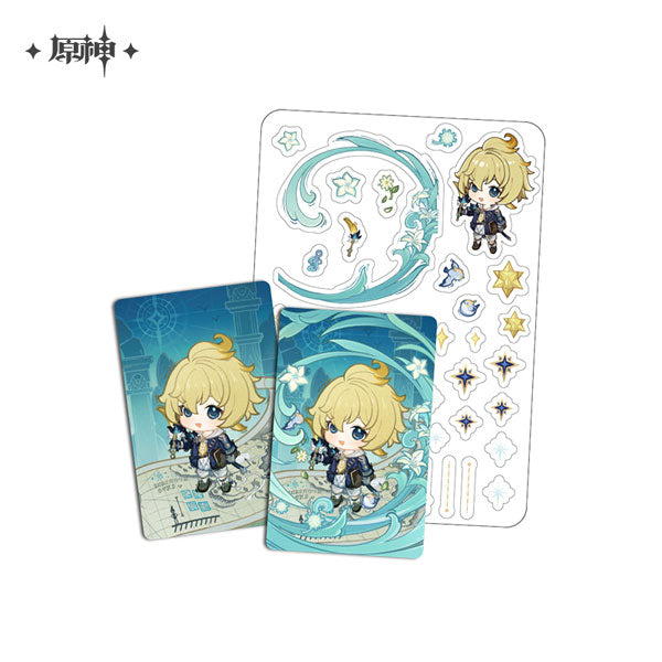 miHoYo Genshin Impact Starlit Letter Series Collection Card Set-Mika-miHoYo-Ace Cards &amp; Collectibles