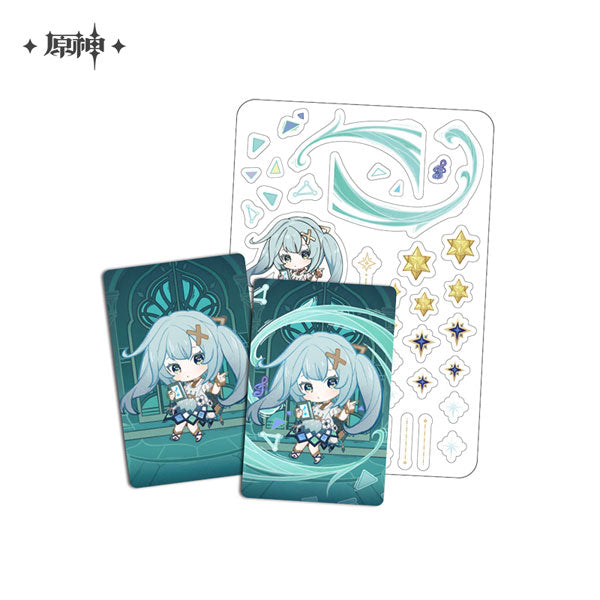miHoYo Genshin Impact Starlit Letter Series Collection Card Set-Neuvillette-miHoYo-Ace Cards & Collectibles