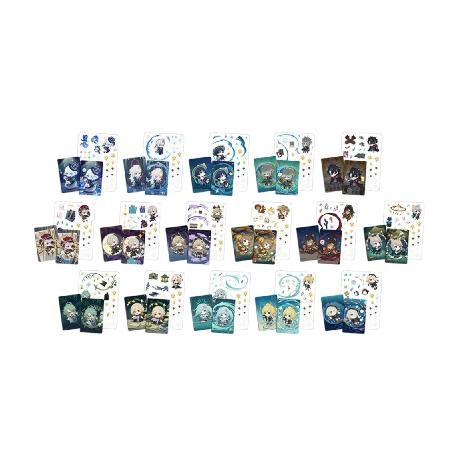 miHoYo Genshin Impact Starlit Letter Series Collection Card Set-Neuvillette-miHoYo-Ace Cards & Collectibles