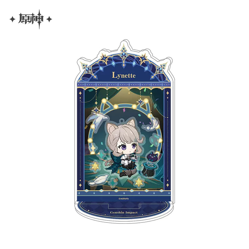 miHoYo Genshin Impact Starlit Letter Series ShakaShaka Acrylic Stand-Lynette-miHoYo-Ace Cards &amp; Collectibles