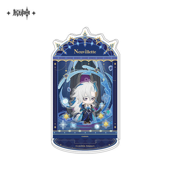 miHoYo Genshin Impact Starlit Letter Series ShakaShaka Acrylic Stand-Neuvillette-miHoYo-Ace Cards &amp; Collectibles