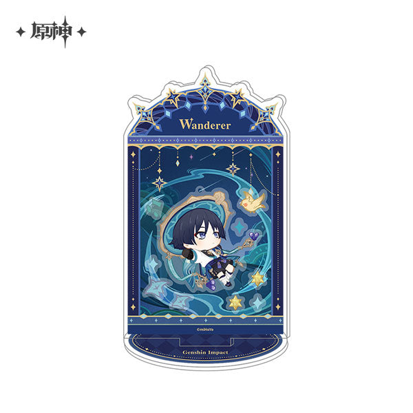 miHoYo Genshin Impact Starlit Letter Series ShakaShaka Acrylic Stand-Wanderer-miHoYo-Ace Cards &amp; Collectibles