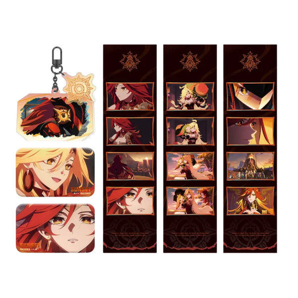 miHoYo Genshin Impact "Sunset Series" Merchandise-Badge A-miHoYo-Ace Cards & Collectibles