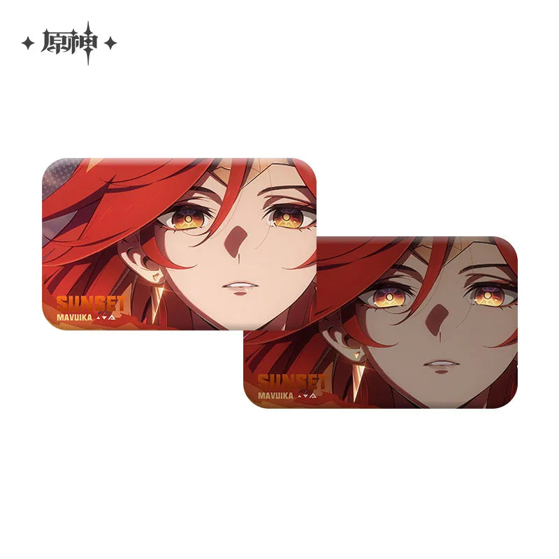 miHoYo Genshin Impact "Sunset Series" Merchandise-Badge B-miHoYo-Ace Cards & Collectibles