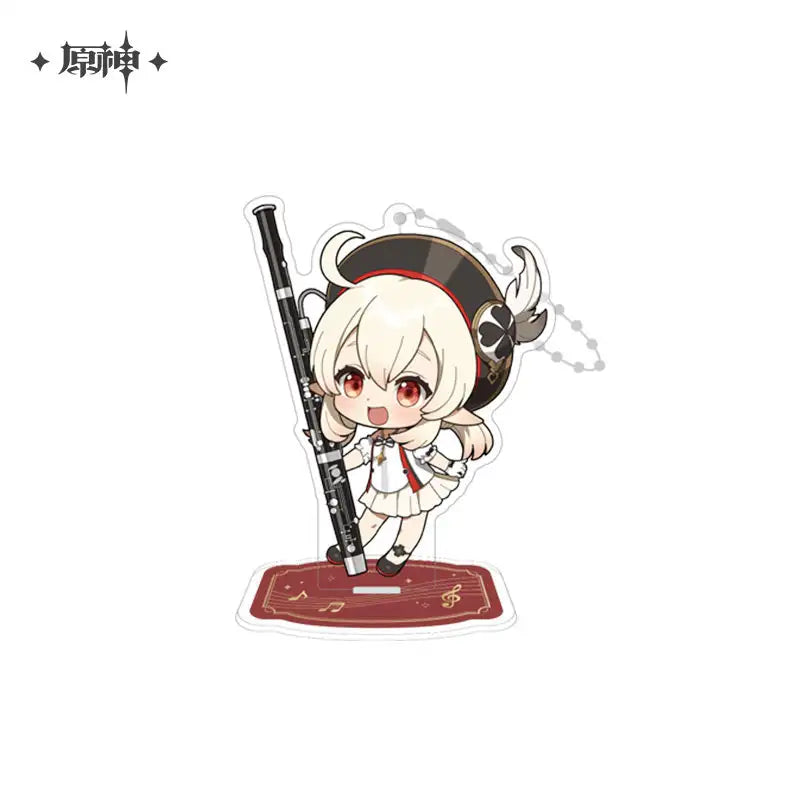miHoYo Genshin Impact Symphony Into A Dream Chibi Character Hangable Standee-Klee-miHoYo-Ace Cards &amp; Collectibles